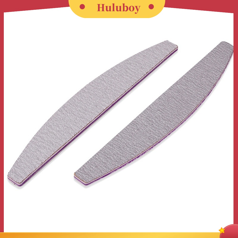 Huluboy Huluboy♡ 5pcs Kikir Kuku 100 / 180 Untuk Manicure