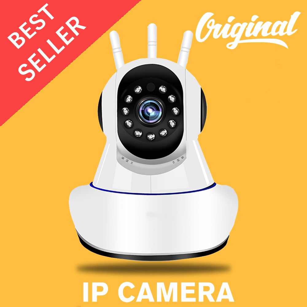IP Camera CCTV Wifi | IPCAM WIRELESS 3 Antena YY + 32G Sd