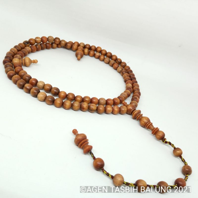 Tasbih Kayu Raja/Kayu Agatis Super!!8mm ORIGINAL!!