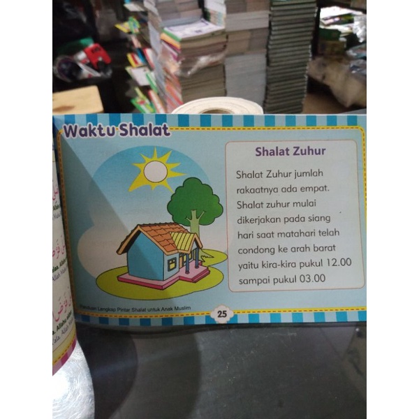 buku panduan lengkap pintar shalat untuk anak muslim (23×14cm)