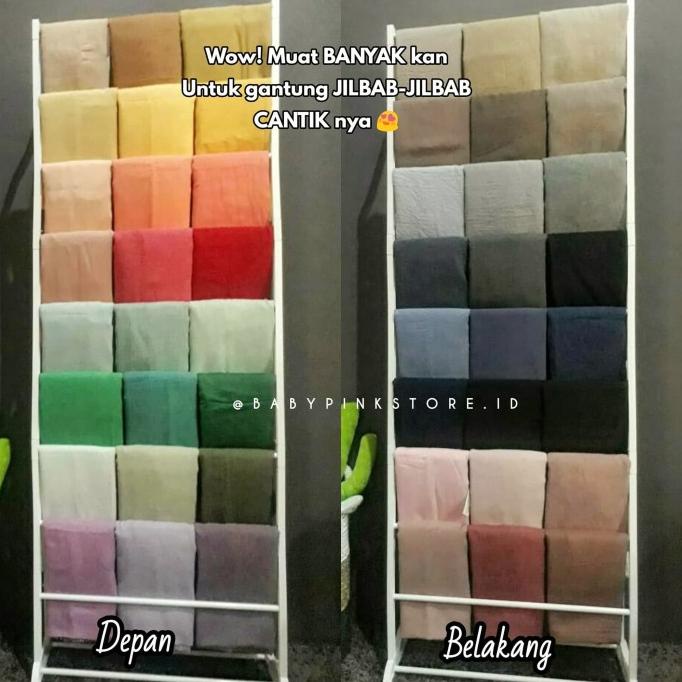 Rak Hijab Kerudung Gantungan Jilbab Kerudung Rak Multifungsi