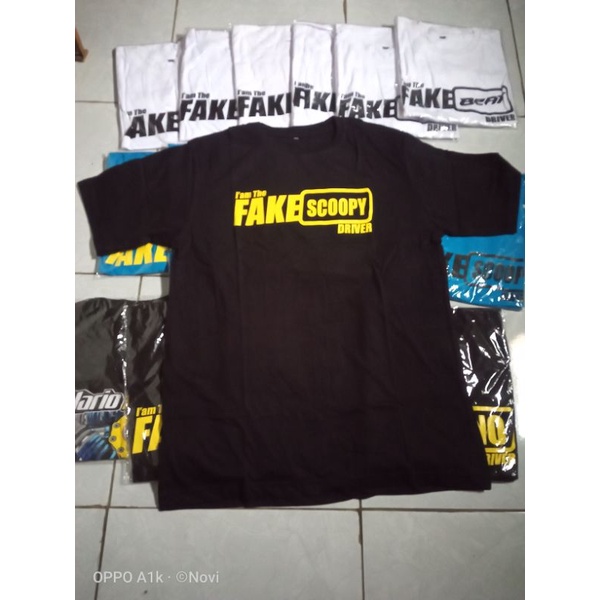 Kaos Combed Tebal dan Halus / Kaos Remaja cocok Buat Anak Motor