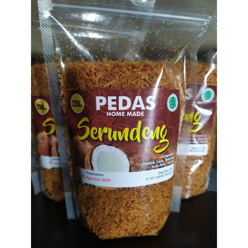 

SRUNDENG KELAPA 250gr ( PEDAS )