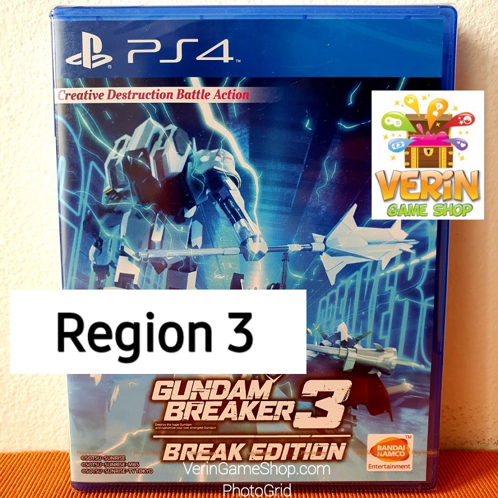 gundam breaker 3 break edition ps4
