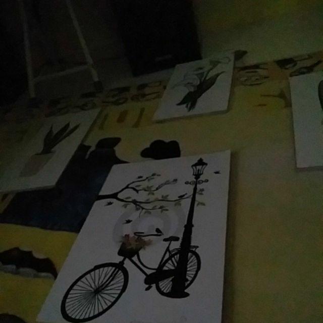 Hiasan Dinding Poster Kayu Al-122