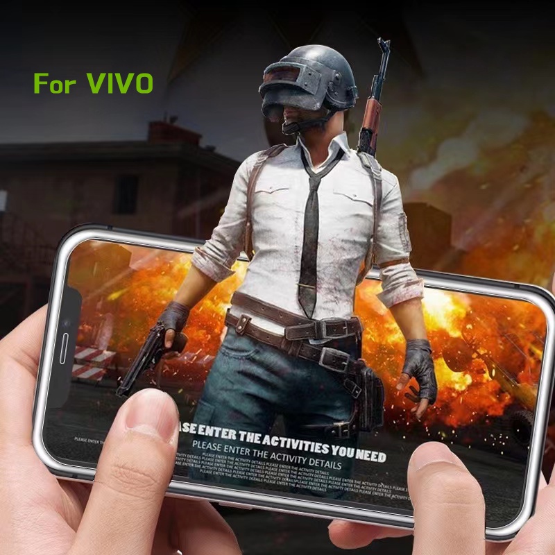 Tempered Glass Pelindung Layar VIVO S1 Pro V20 V21 Y93 Y91 Y91c Y15s Y21 Y33s Y20 Y20s Y20i Y12 Y12s Y15 Y17 Y30 Y83 Y11 Y95 Y31S