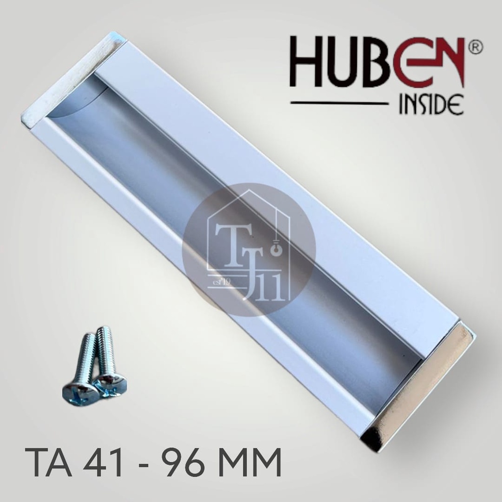 HANDLE TANAM TA 41-96 mm HUBEN / TARIKAN KOM ALUMINIUM LACI LEMARI