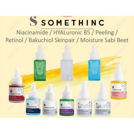 ❤️AURORA❤️ SOMETHINC Niacinamide / Hyaluronic B5 / Peeling / Retinol / Bakuchiol Skinpair / Moisture Sabi Beet