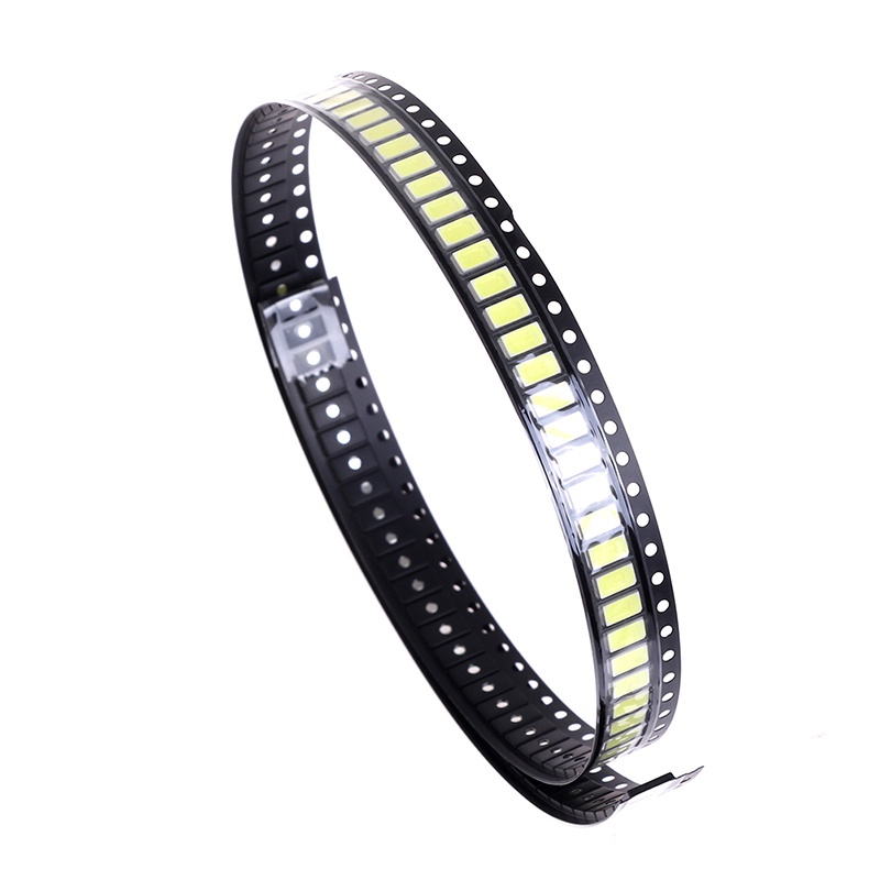 {LUCKID}100Pcs 3030 SMD LED Beads 1W 3V/6V/9V Cold White Light For TV LED Diodes