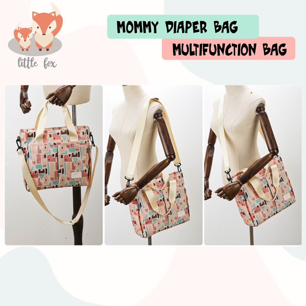 [ IMPORT] Diaper Bag / Tas Perlengkapan Bayi Ukuran Besar Cocok Untuk Travelling Muat Banyak