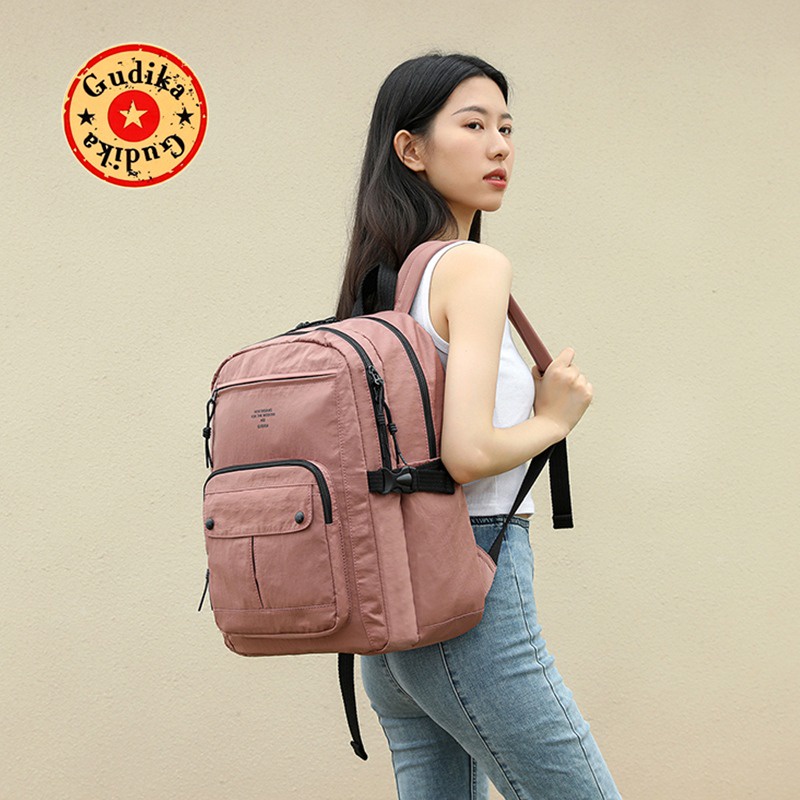 GUDIKA 66110 | Backpack Waterproof Wanita Tas Ransel Laptop Anti Air Import Original | Ransel Cewek | Ransel Perempuan | Tas Wanita