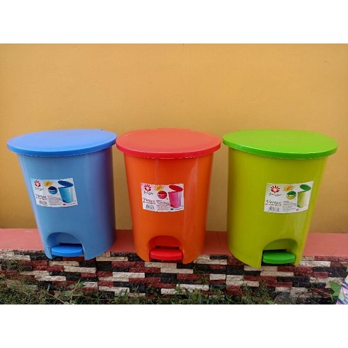 Tempat Sampah Injak Sunlife / injek 10 Liter Vertex Dustbin 10 Liter