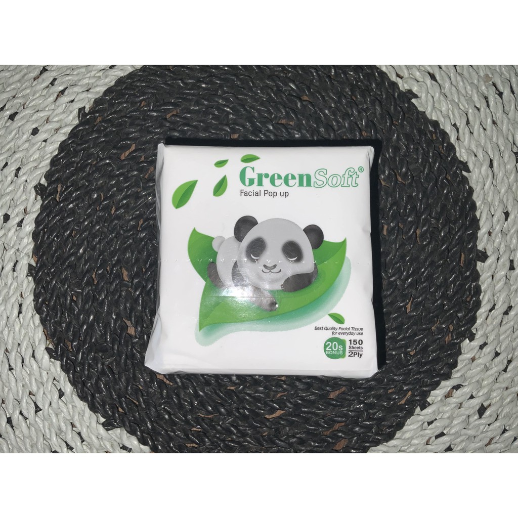 Tissue Wajah Facial Pop Up Green Soft Facial Pop Up Tisu Isi 150 Sheets Free 20 Sheets 2 Ply