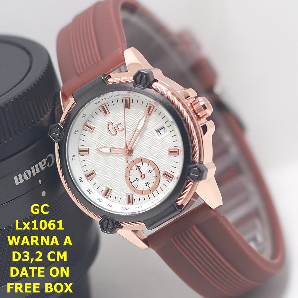 JAM TANGAN WANITA GC RUBBER FASHION
