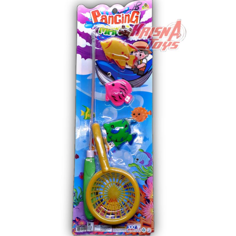 MAINAN ANAK PANCINGAN SET/FISHING GAME/MANCING MANIA