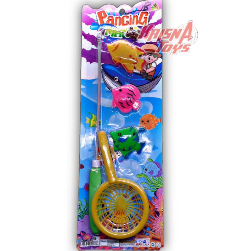 MAINAN ANAK PANCINGAN SET/FISHING GAME/MANCING MANIA