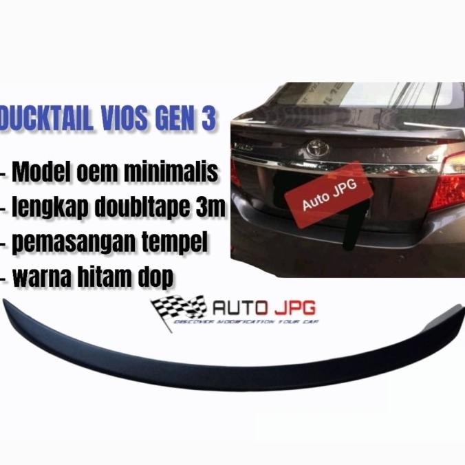 Ducktail all new vios 2013 gen 3