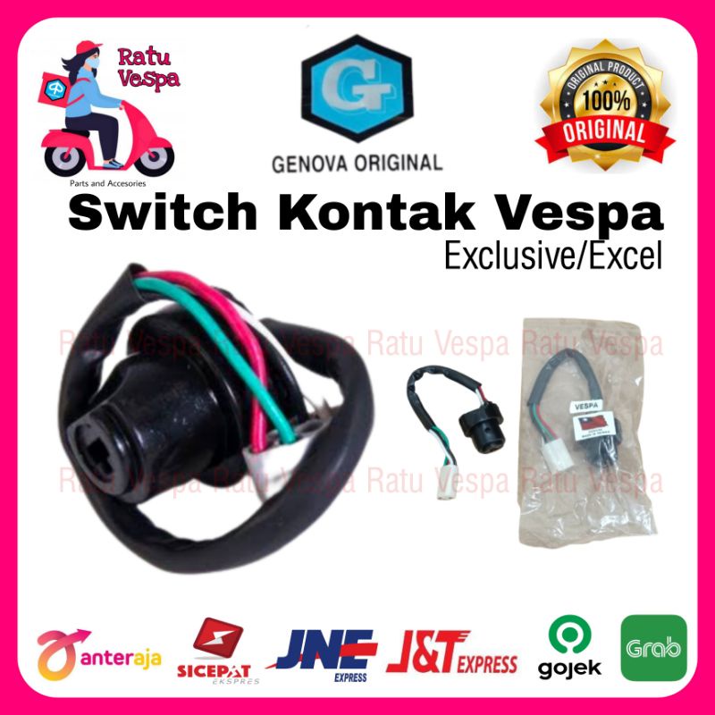 Switch Kontak Vespa Exclusive Excel import Genova