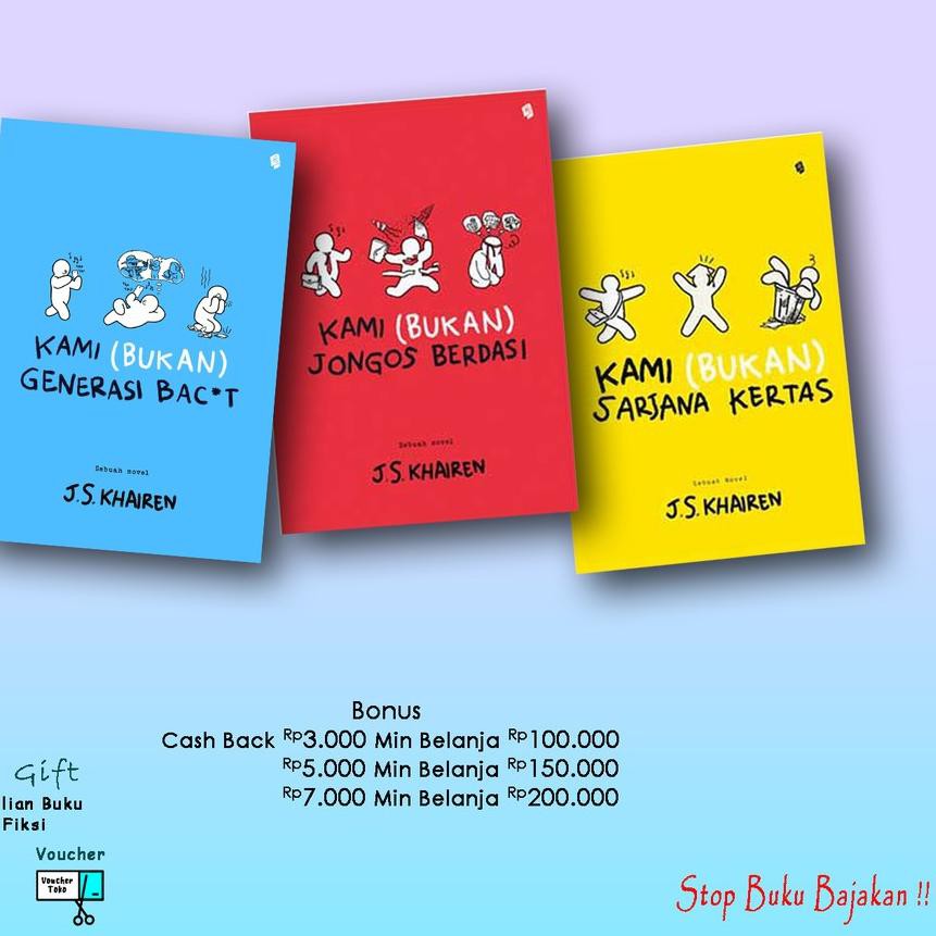 

Gratis Ongkir!! (cgh-655) Kami Bukan Generasi Bacot, Kami Bukan Sarjana Kertas Kami Bukan Jongos Ber