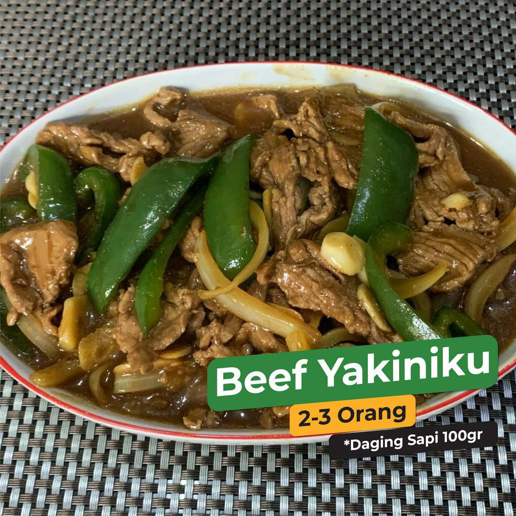 

Beef Yakiniku - Paket Siap Masak (2-3 Orang)