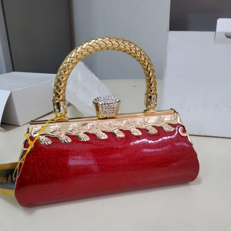 Tas Pesta Farnell 2592 Clutch Murah Cantik Sale Diskon