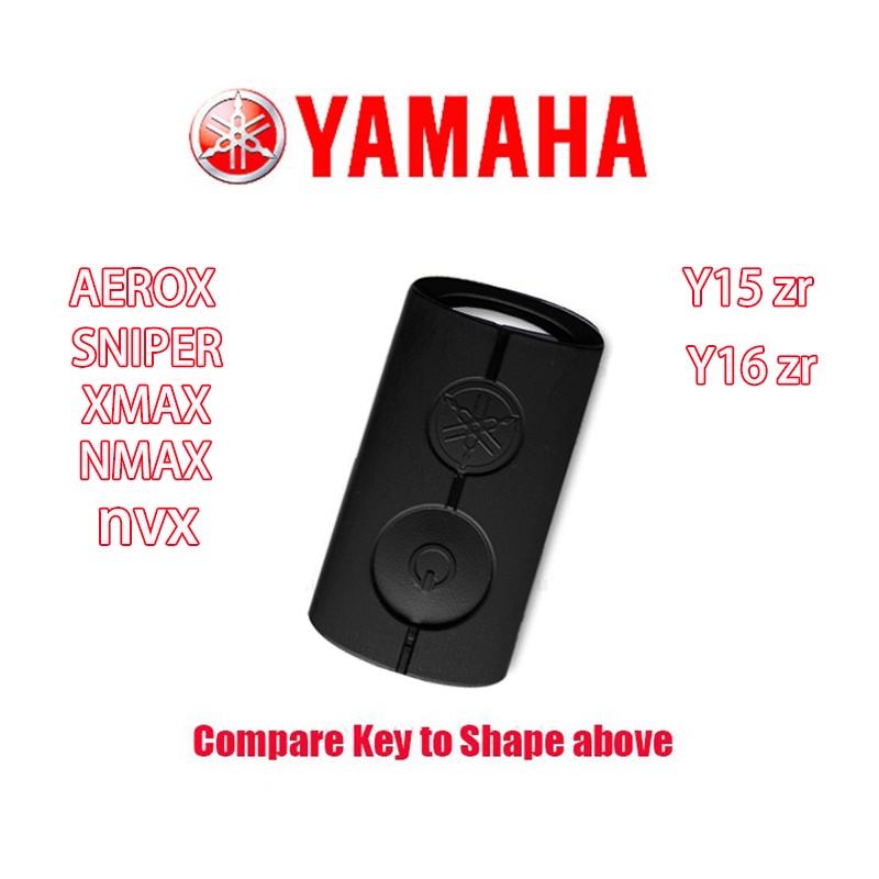 cover kunci motor remote Yamaha NVX / Y16 / Aerox / Xmax kulit Remote Key Kasus Cover untuk Sepeda Motor