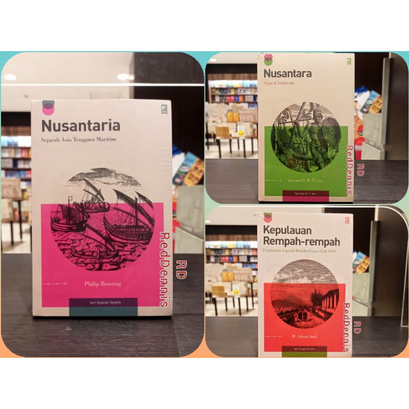 Seri Sejarah Terpilih: #Nusantaria, #Kepulauan Rempah-rempah, #Nusantara - Philip Bowring, M. Adnan 