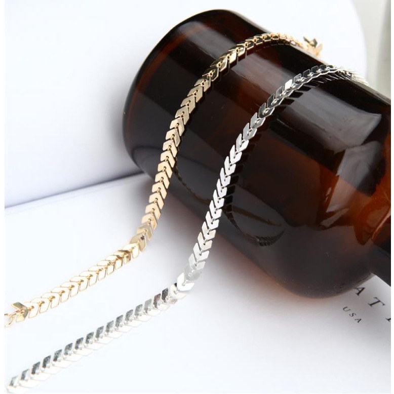 MORYMOSHI G24 Gelang Kaki Sisik Naga Wanita Fashion Korea