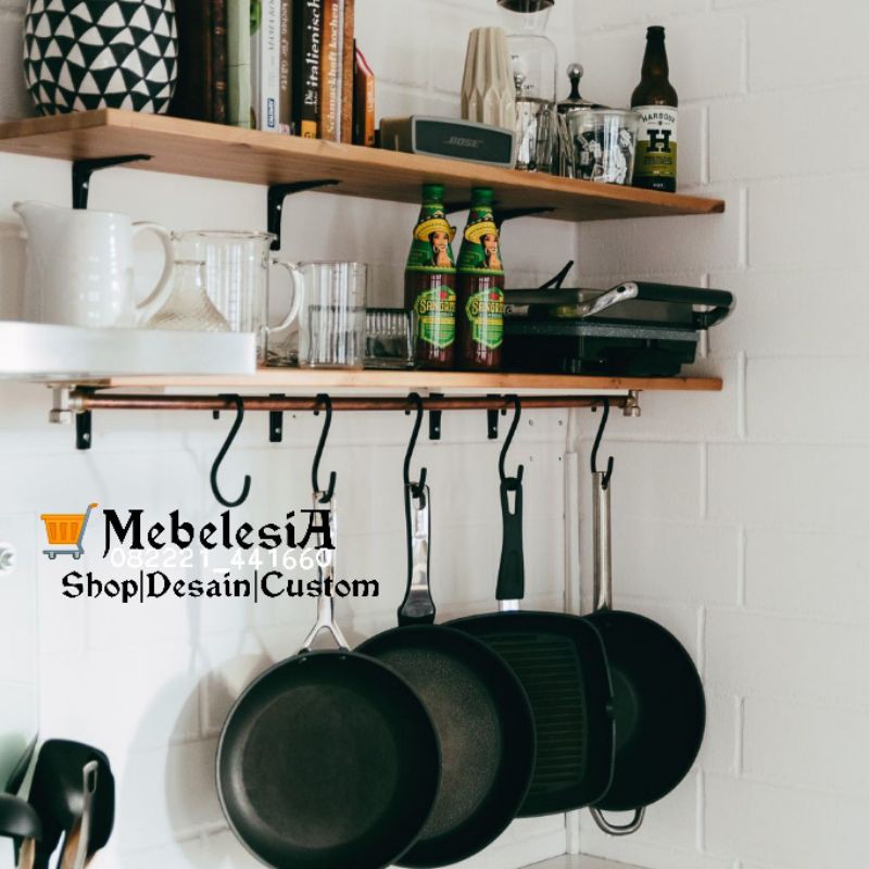 Rak Ambalan Dapur Gantungan