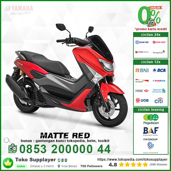Sepeda Motor Yamaha Nmax 155 Non Abs Murah
