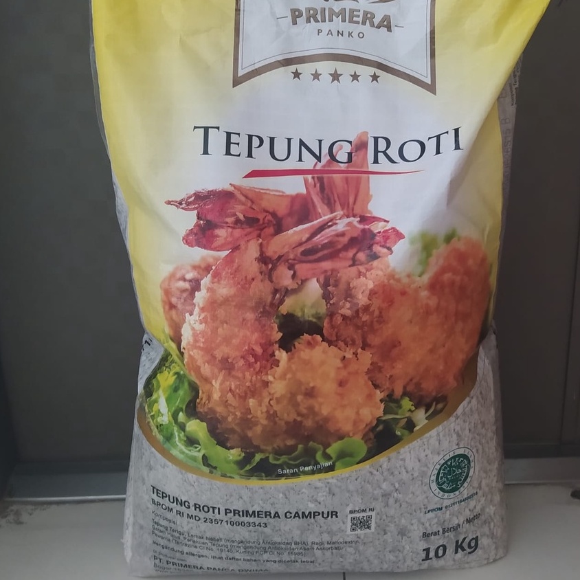 Tepung Roti Primera Panko Mix Breadcrumbs Panir 250 gr BPOM HALAL MUI