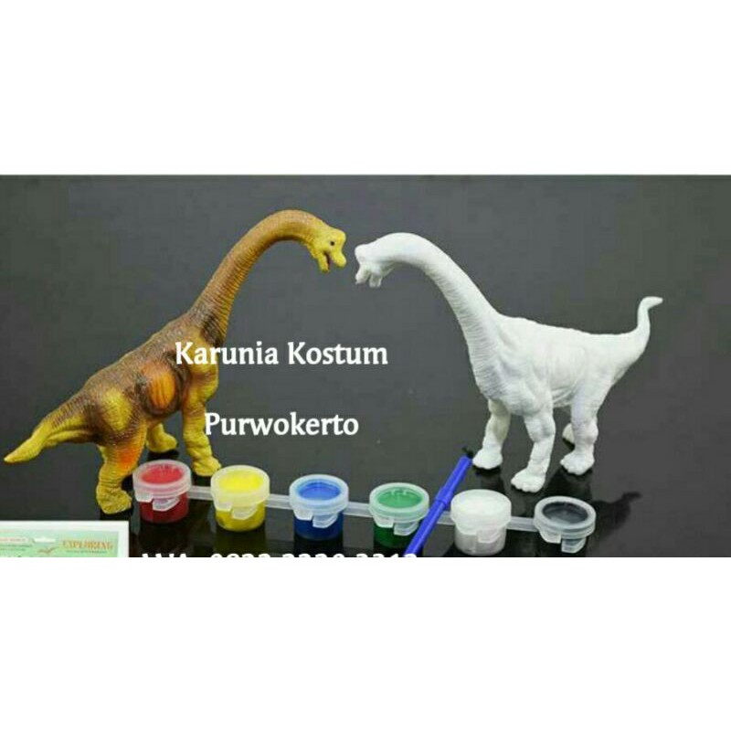 DINO PAINT MEWARNAI DINO 3D 3DIMENSI / ANIMAL MELUKIS BINATANG