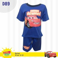 Setelan Lengan Pendek anak laki - laki  Cars Mcqueen