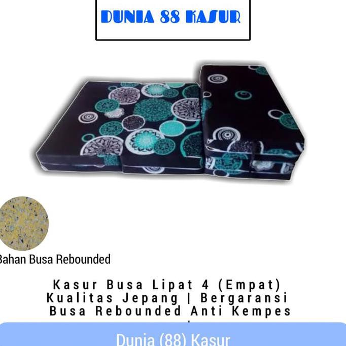 Kasur Busa Lipat 4 (Empat) 90X200X10Cm Busa Inoac Rebounded Fulana.Market:S