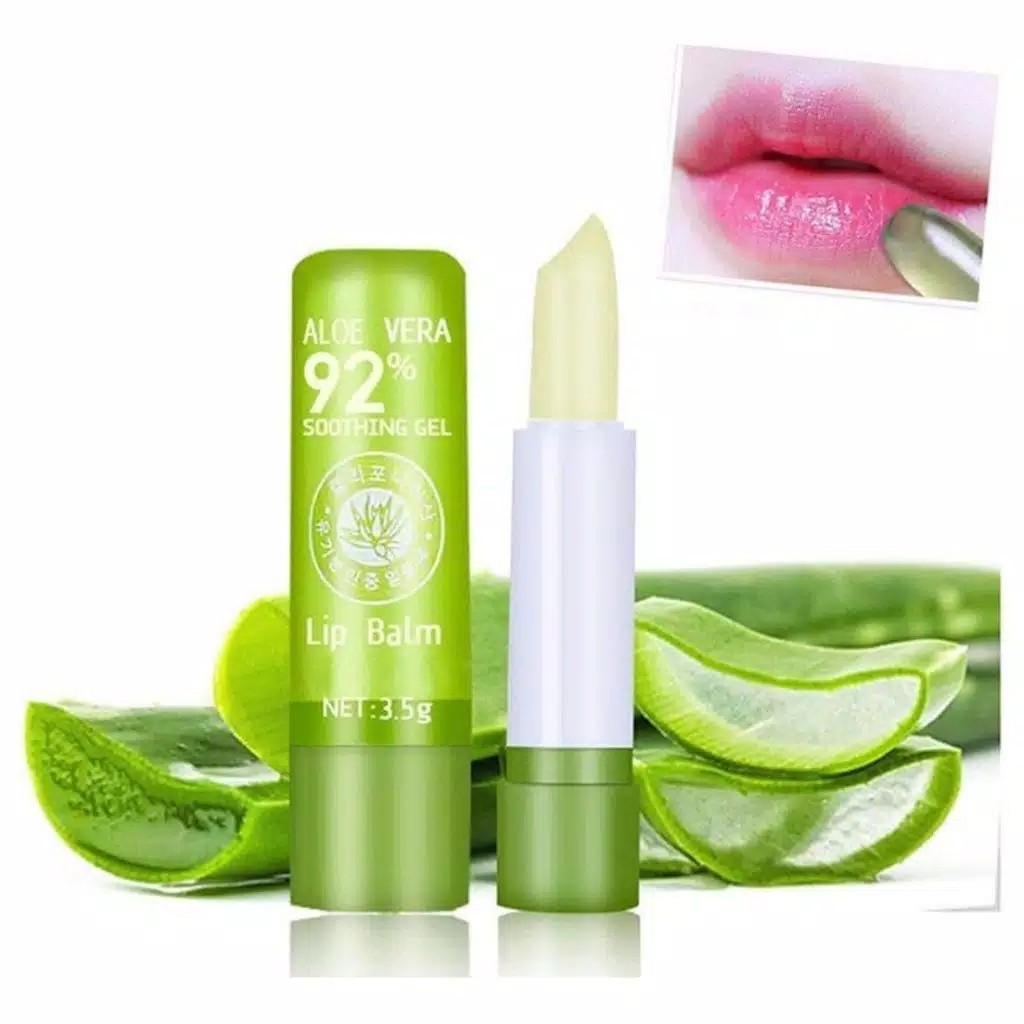 (CYBER) COD TERMURAH LIP BALM ALOEVERA KISS BEAUTY TERMURAH DAN TERLARIS