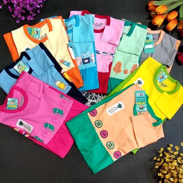 Upright Gamis Anak | 100% Cotton | Brand Terbaik