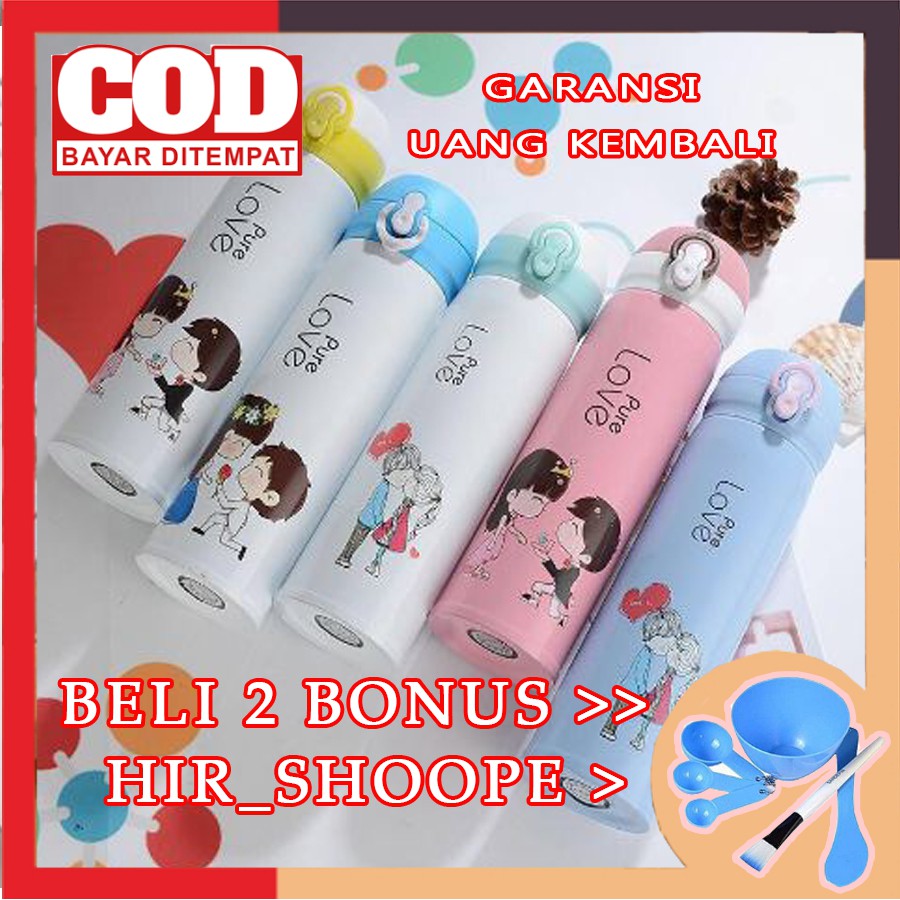 TERMOS AIR PANAS STAINLESS - TERMOS MINI - TERMOS AIR - TERMOS KOPI - TERMOS KARAKTER - TERMOS PANAS