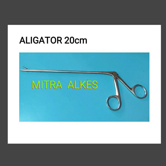 Klem Aligator 20cm. Alligator 20 cm. IUD Removal Forceps 20cm. IUD Removing Forcep 20 cm.