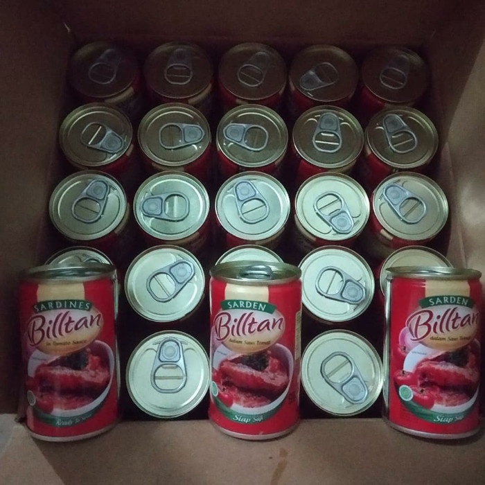 

Da202X6 Sarden Billtan Kaleng Besar 425G Xa20X1