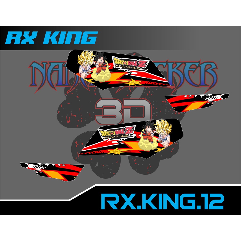 Striping RX King - Stiker Rx King List Variasi Motor STICKER RX KING CODE 12