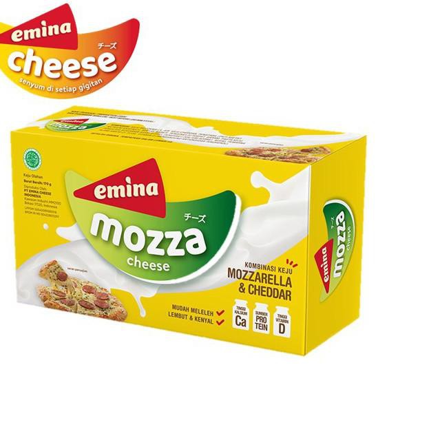 

(jtu-288) Keju Emina Mozza Cheese 165gr !!