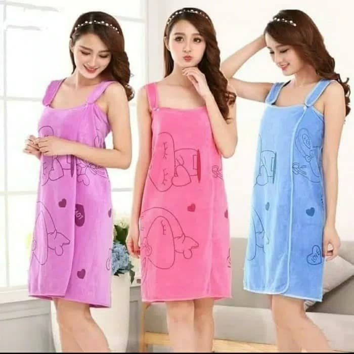 KeiKei Baju Handuk Handuk Baju Wearable towel