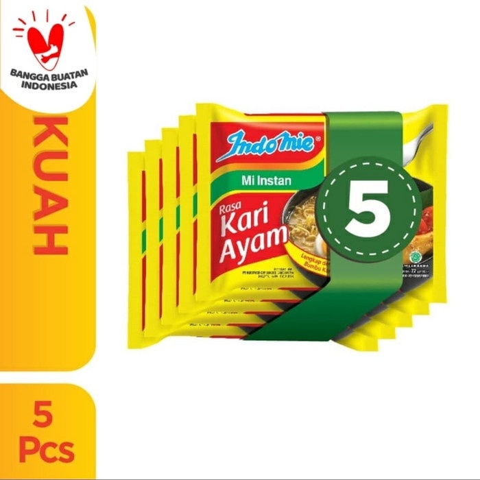 

Ss5g74gfd Indomie Instant Kari Ayam 5Bks Ff04151