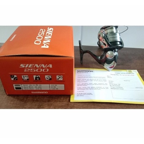 reel pancing galatama shimano sienna 2500 siena 2500fe