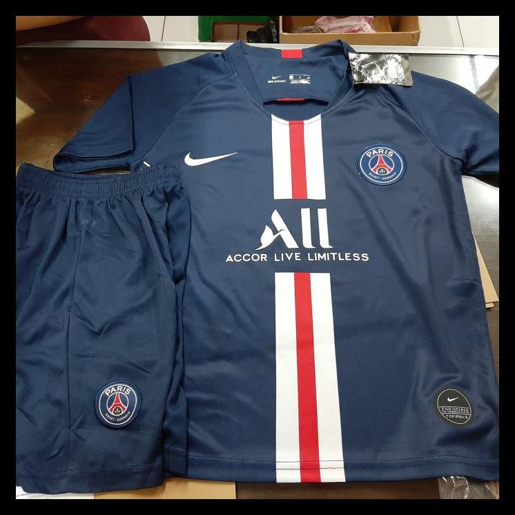 TERLARIS JERSEY BAJU BOLA PSG HOME KIDS ANAK 2019/2020 GRADE ORI