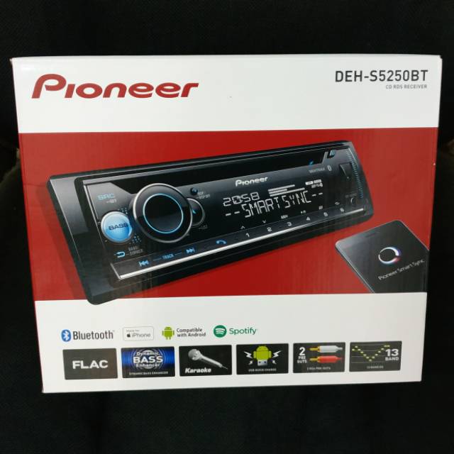 Single disc pioneer deh-s5250bt - single din pioneer dehs5250bt - Pioneer deh5250
