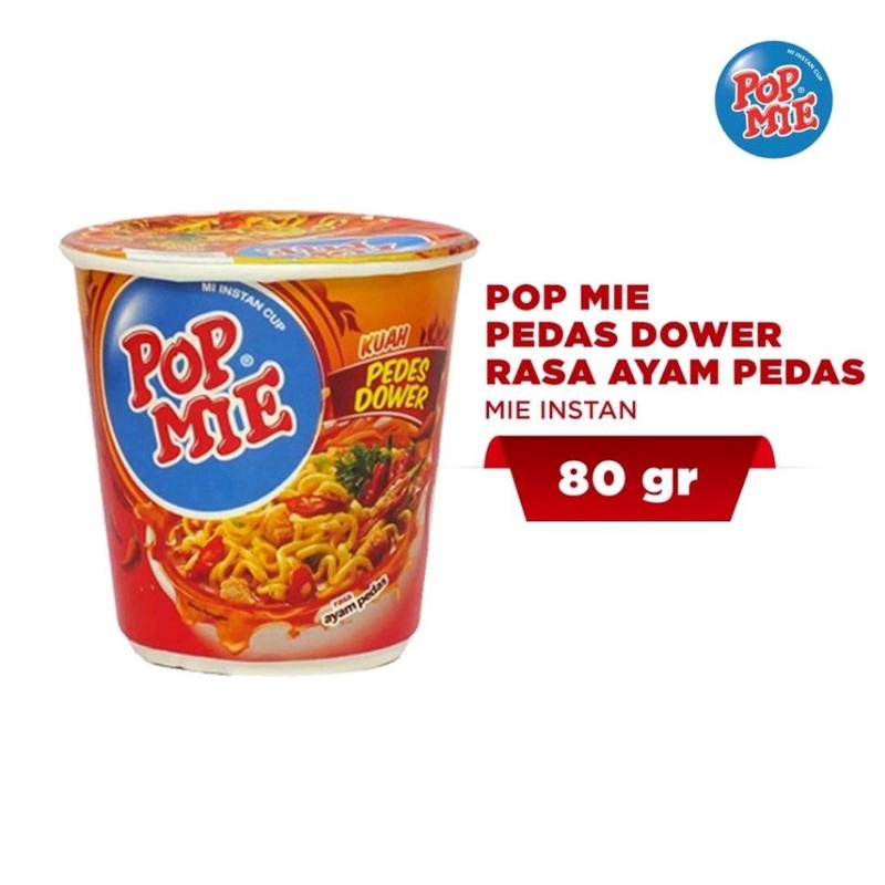

popmie dower rasa ayam pedas jumbo 80g
