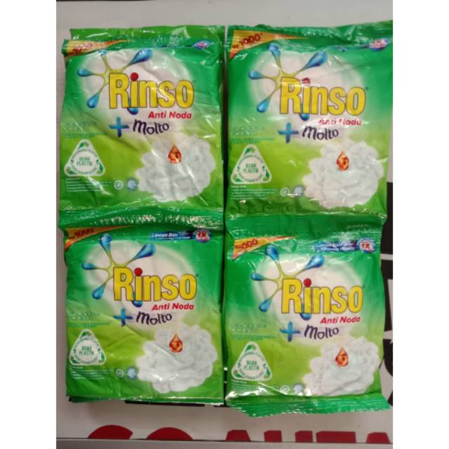 

Rinso Bubuk Anti Noda+Molto ( 1lusin )