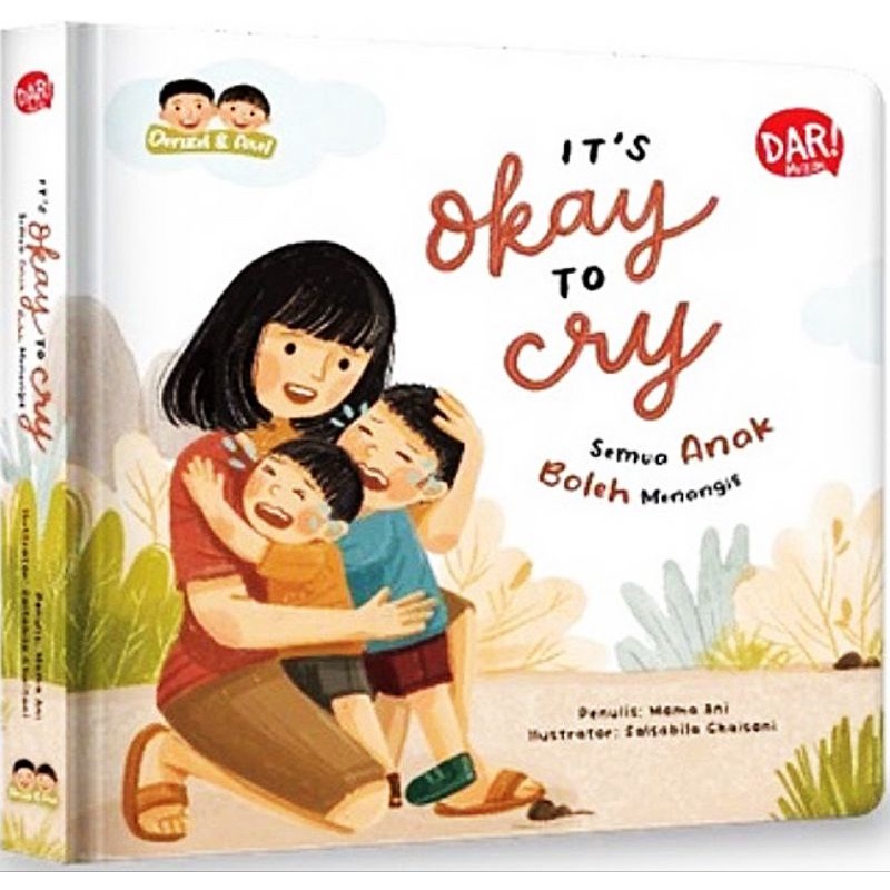 BUKU ANAK ITS OKAY TO CRY SEMUA ANAK BOLEH MENANGIS