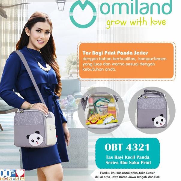 SALE !!!  OMILAND TAS KECIL PANDA SERIES OBT4321